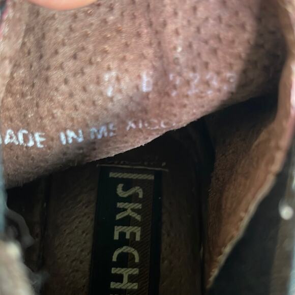 Vintage 90s Y2K Chunky Sole Leather Sketchers 7 - Picture 10 of 11